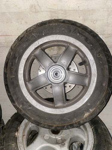 Cerchio con gomma disco - e,